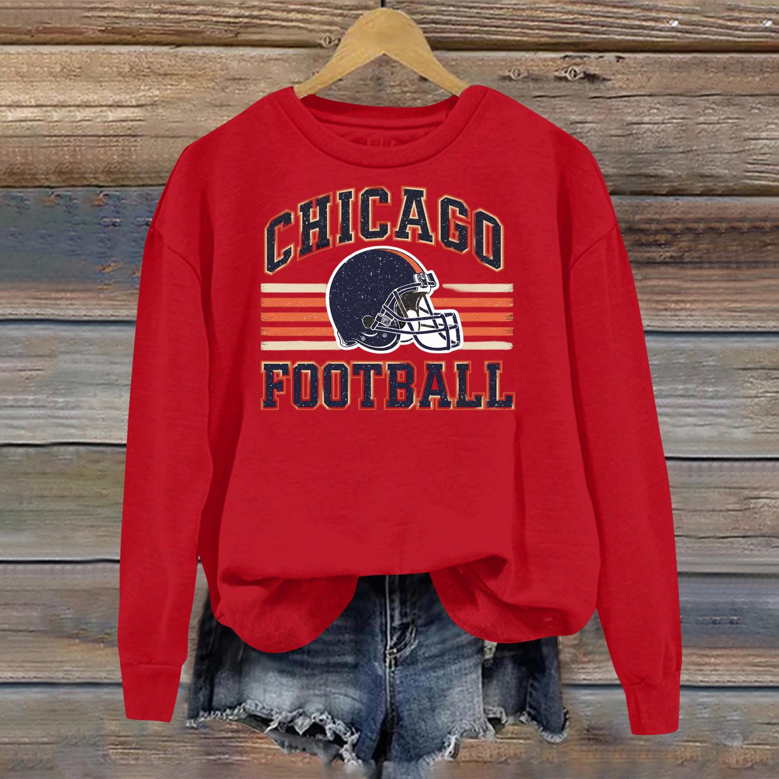 Женская Повседневная Спортивная Толстовка с Длинным Рукавом и Принтом R Ode XL красный 1790₽