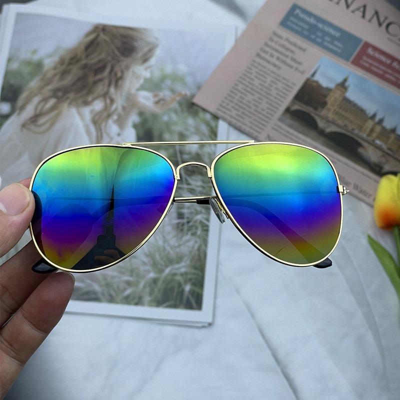 Fashionable New Fashion Classic Glasses for gentlemen Aviator Metal Frame Outdoor Sports Eyewear Anti-UV Driving Sunglasses Glasses