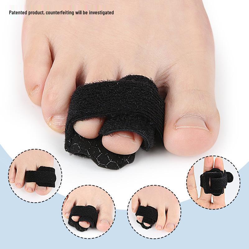 Anti-Slip Hammer Toe Sleeve with Fixing Strap & Aluminum Support