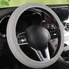 Breathable Mesh Car Steering Wheel Cover,Anti-Slip Elastic Steering Wheel Protector,for Most Cars,SUVs,Trucks