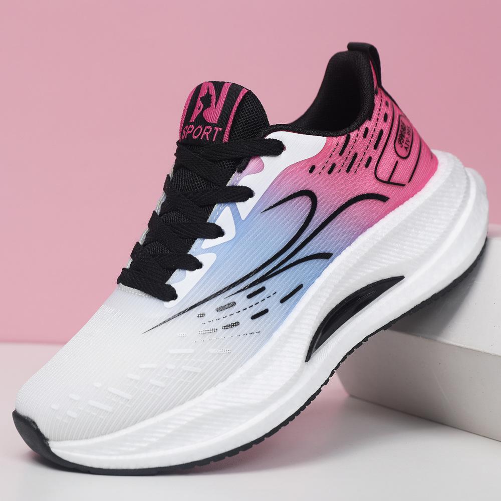 

Men s shoes 2025 spring new mesh breathable soft-soled shock-absorbing running shoes lightweight casual versatile sports shoes 44