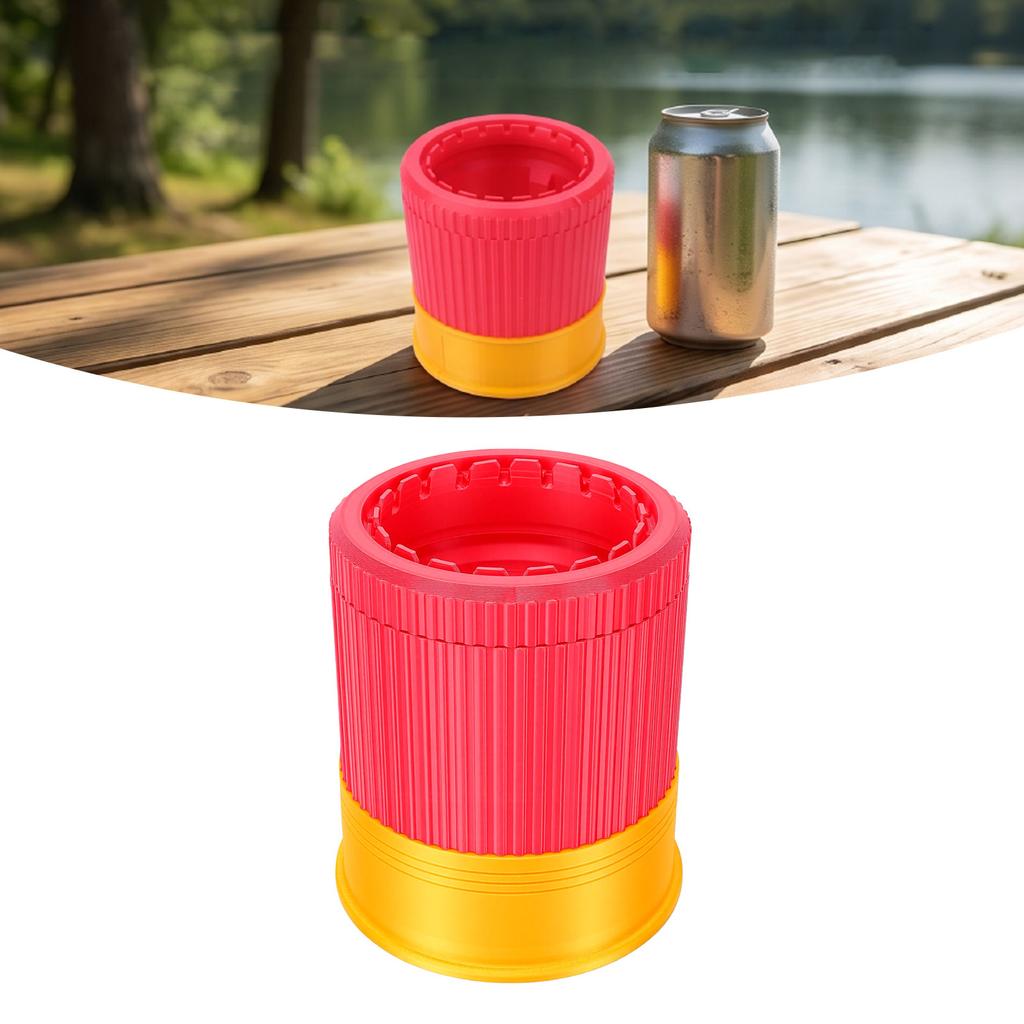 Beer Can Holder Unique Stylish High Strength Plastic Can Sleeve for Outdoor Activities Type 1