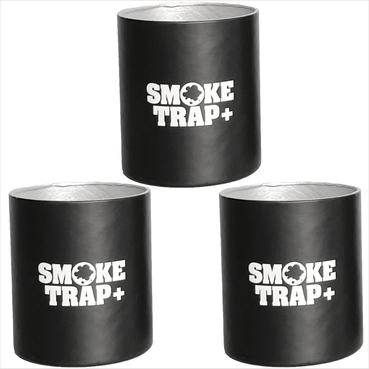 

Ексклюзивний оригінальний змінний фільтрувальний картридж Smoke Trap, 3 шт., змінні фільтри без пластикових відходів, термін служби понад 500 розпилень чорний