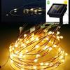 Runtow LED Fairy String Lights, 8 Functions Outdoor Solar Power Light Garland ,Wedding Party Christmas Lamp For Tree Decor