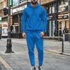 Men's Sweatshirt Suit Men's Solid Color Casual Sports Suit Sweatshirt Suit