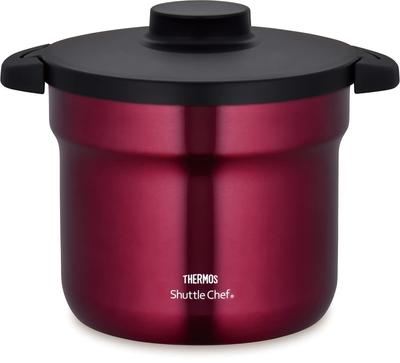 Vakuumisoleret Komfur Shuttle Chef Belægning R 4,3L (4-6 portioner) Rød, Non-stick KBJ-4501