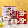 MOZHOU Creative Ceramic Coffee Mug Gift Set
