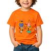 T-shirt per Bambini 100% Cotone Kid-e-cats 2-12 Anni Stampa Cartone Animato T-shirt Bambini Carine Top Casual Girocollo Manica Corta Abbigliamento Estivo