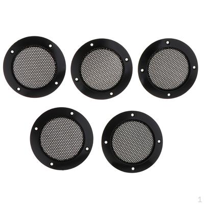 5 peças de alto-falante de 2 polegadas subwoofer redondo decorativo