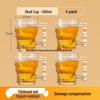 Youluo Tempered Glass Mug with Handle