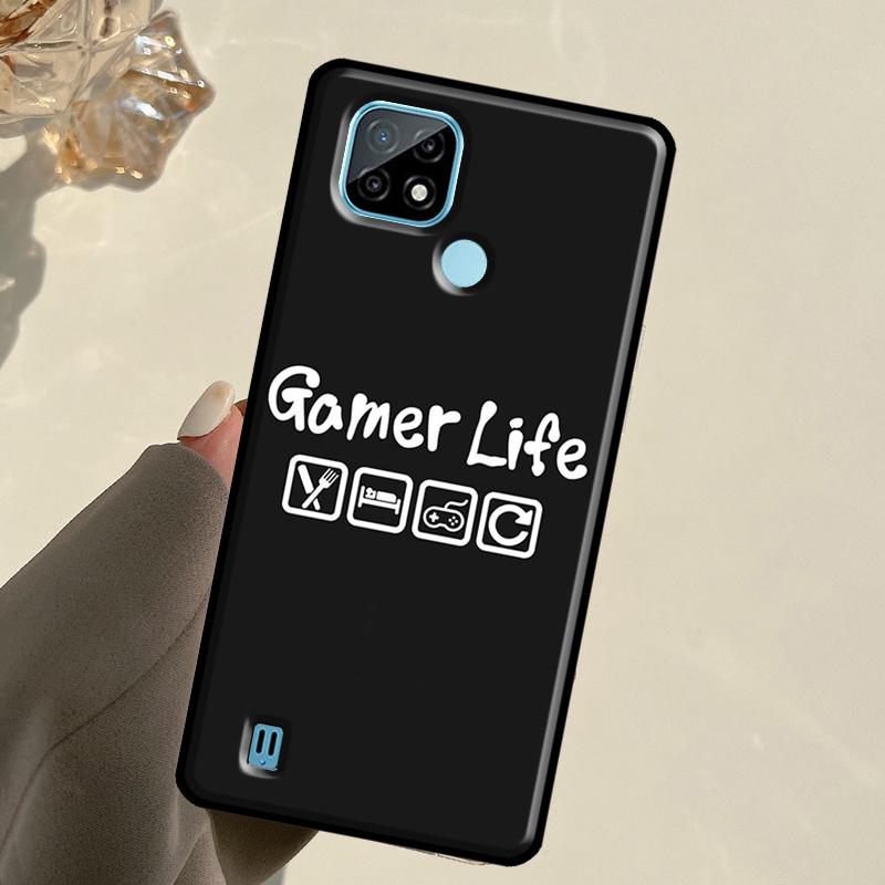 Game Repeat For Realme GT 7 Pro GT 6T 6 5 C67 C61 C55 C53 C51 C21Y C25S C75 10 11 12 13 14 Pro Plus Case