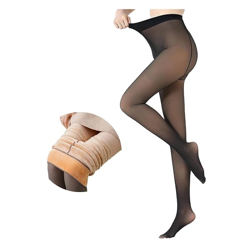DIGITAL SHOPEE Soft Touch Thermal Skinny Tights for Women - Ultimate Warm Fleece Leggings_ for Women, Thermal Winter Tig