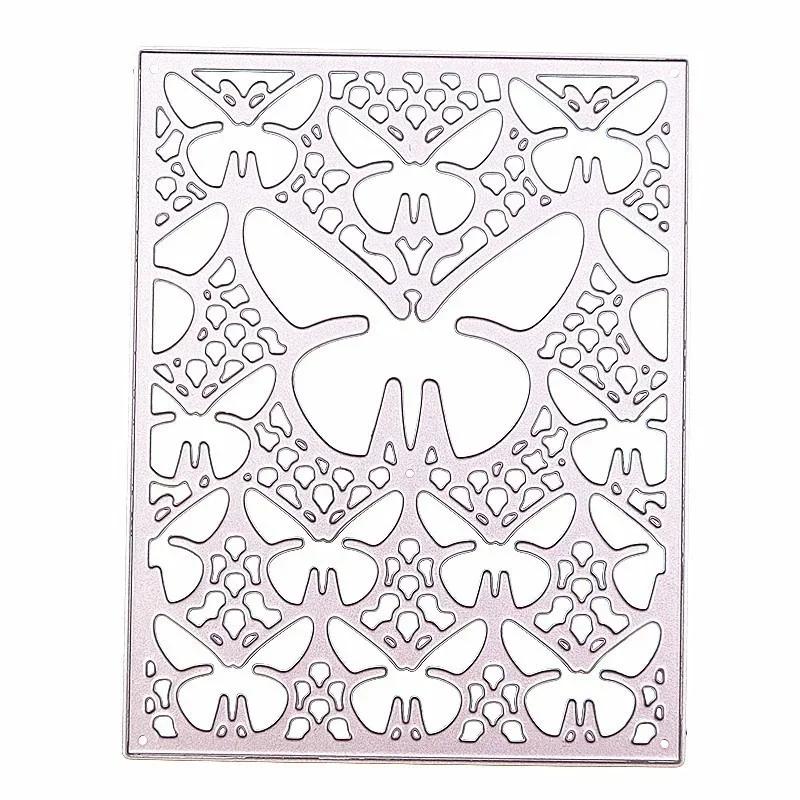 Creative Shape Handmade Molds Scrapbook Butterfly Cover Carbon Steel Embossing Etching Cutting Die Manual DIY Die Cutting Dies