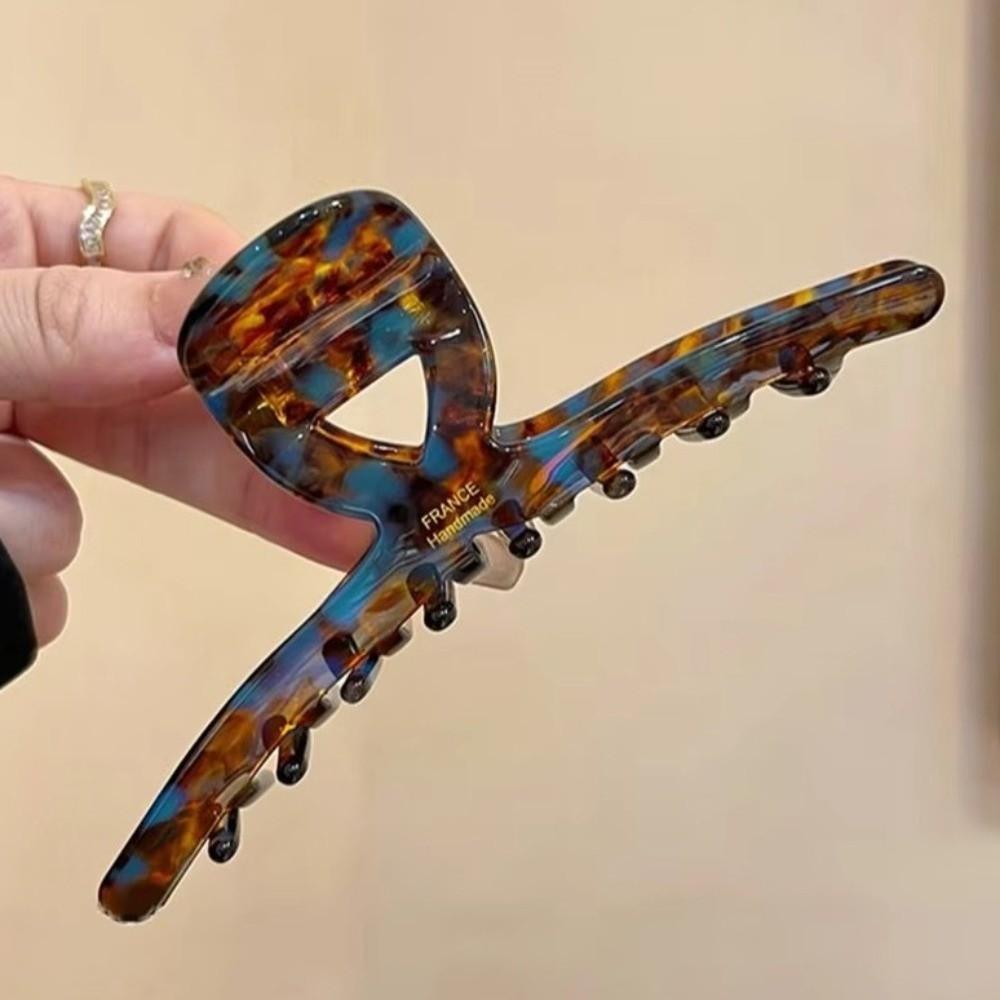 High-End Essigsäure Haarspangen Elegante Französische Große Spangen Koreanischer Acetat Großer Haifischclip Mädchen