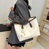 Largecapacity Commuter Tote Bag Women's Autumn and Winter New Fashion Underarm Bag Simple Handbag Retro Shoulder Bag