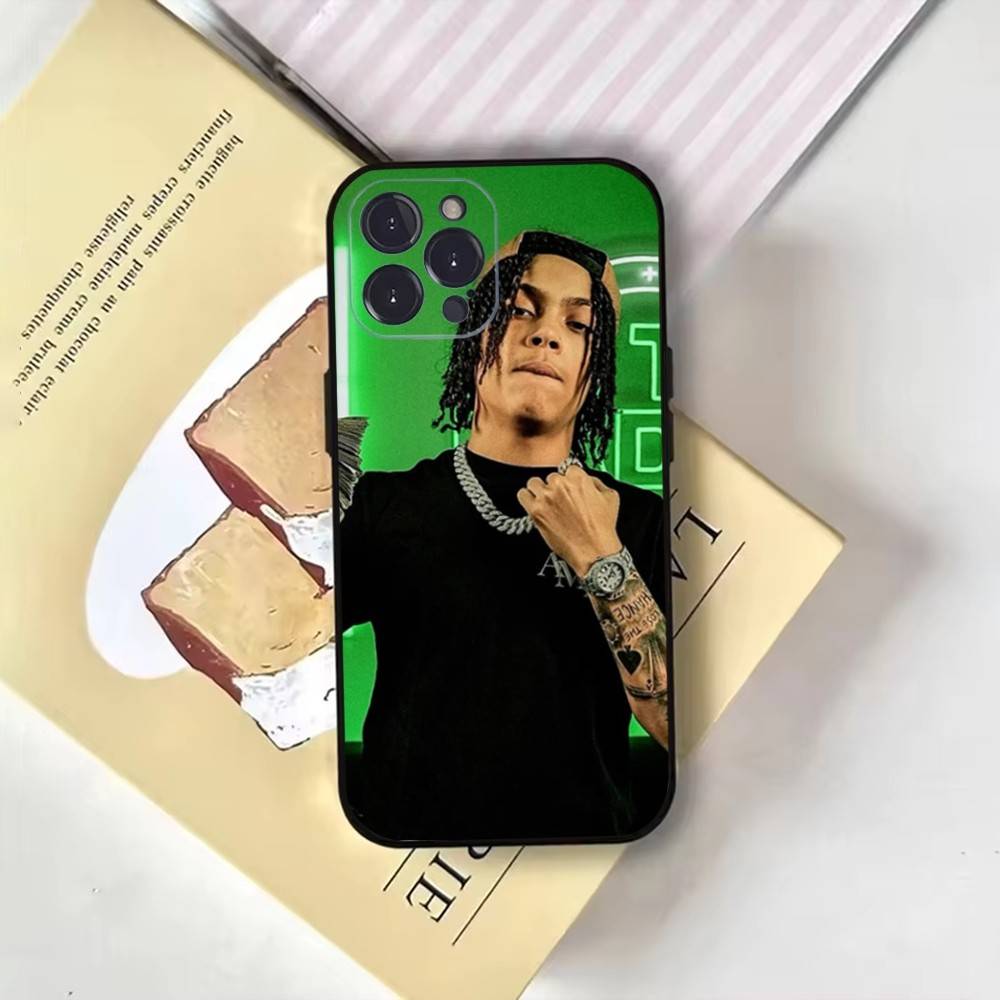 Rapper Dd osama Handyhülle Für iPhone17,16,15,14,13,12,11 Plus,Pro Max,Weiche Schwarze Hülle