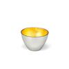 [Nousaku Red Cotton Ribbon, Washi Paper Wrapping] Guinomi (Sake Cup) with Gold Leaf, 90ml, GuiGold