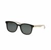 Sunglasses for Asian GG1001SK White Gray Women, Fit, 003, Black, (Cream),
