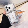 Cat Is Suitable for Apple 16promax Mobile Phone Case 15plus Magnetic Suction 14 Bracket 13pro Skin Feeling 16e Creative 17
