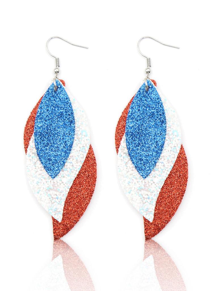 Stylish PU Leather Earrings: Creative Designs & Shapes