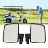 Golf Cart Mirrors 2 Pack Side View Mirror Golf Cart Rearview Mirror for Club Car for EZGO
