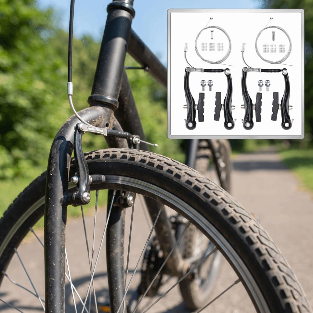 10.5cm Bicycle Brake Calipers Aluminum Zinc Zinc Alloy Bike Linear Pull V Brakes Bicycle