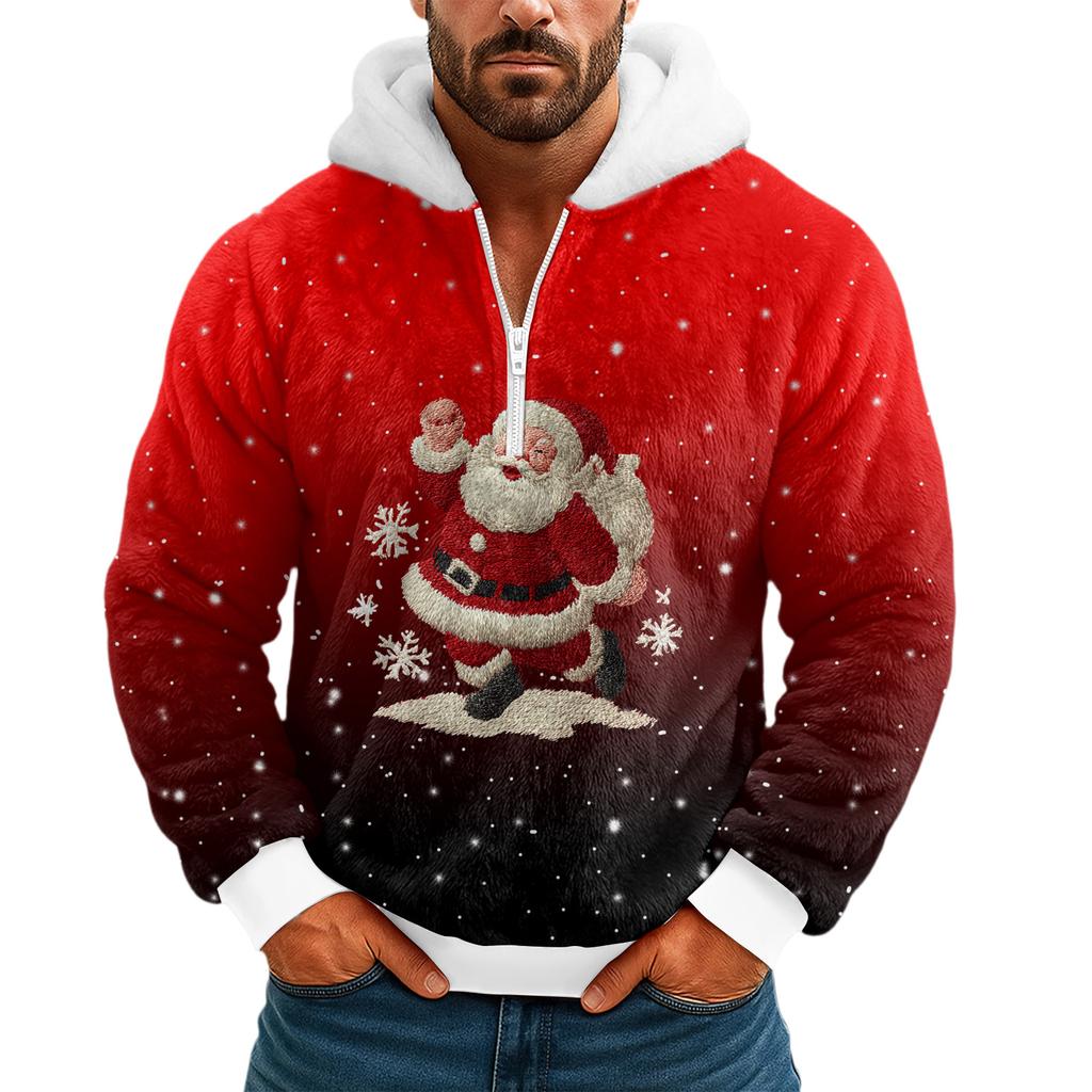 Sportstreningsdrakt med hette Unisex løpeantrekk Langermet genser Hettegenser Genser