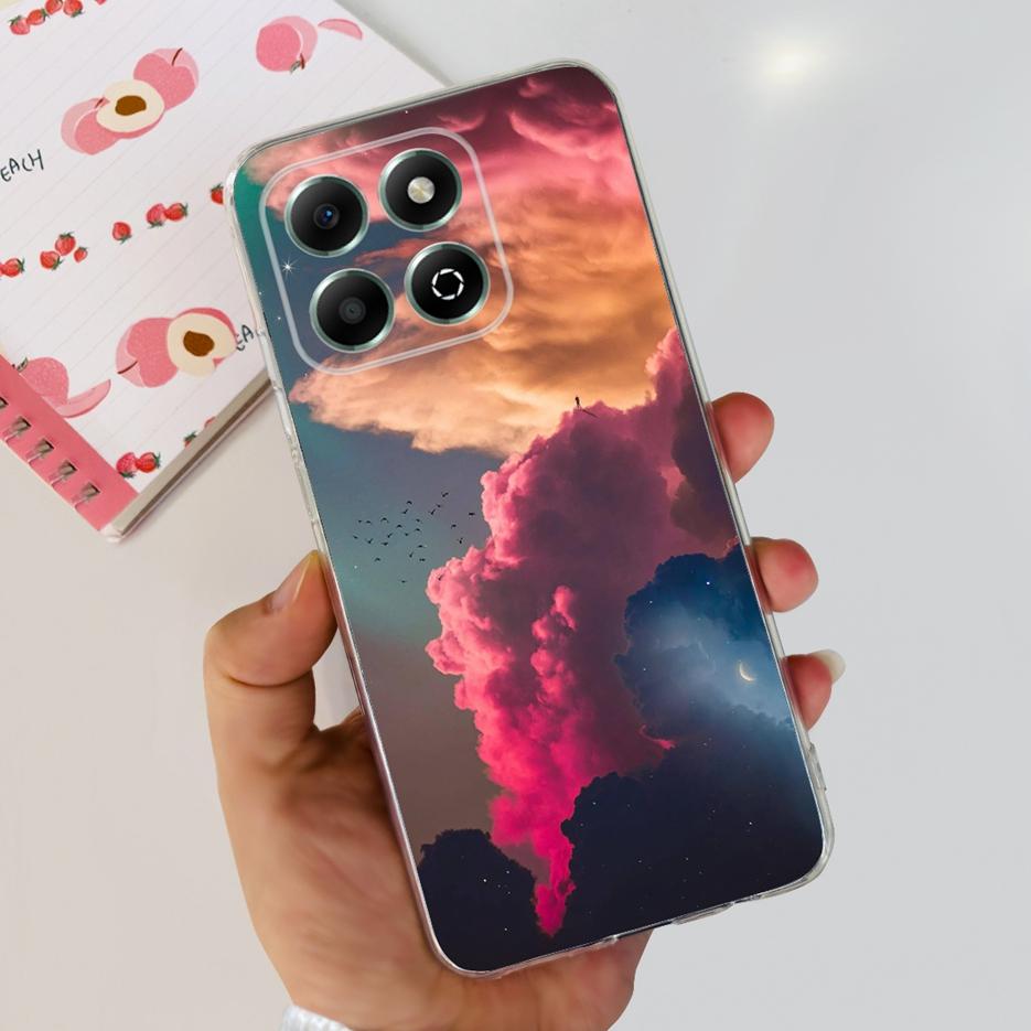 For Honor X6b Case JDY-LX1 JDY-LX2 Stylish Painted Cover Soft Silicone Shell For Honor X6b X 6b HonorX6b Phone Case 6.56'' Coque