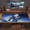 Beach Warrior Drink Large Size Mouse Pad Large Gaming Table Cushion Nonslip Laptop Tablet Big Mousepad Xxl Mat Mini Pc Playmat With Lock Edge