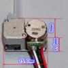 Full Metal Gearbox Self-Priming Liquid Pump Mini Tiny 8Mm Precision Gear Stepper Motor Peristaltic Pump Dosing Pump Flow Control