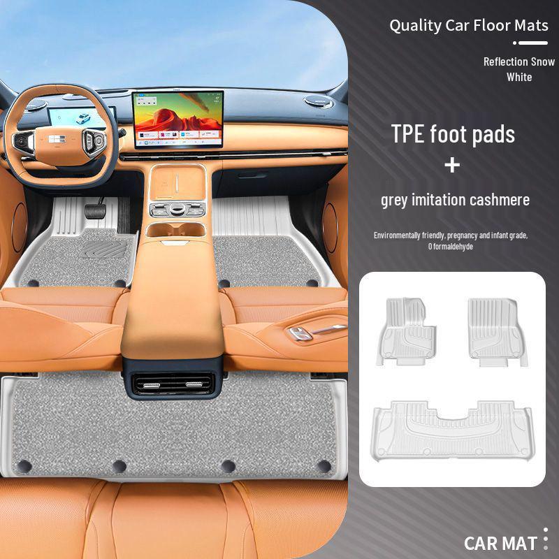 Compatible with Galaxy Starship 7emi: Starry Sky TPE Car Floor Mats