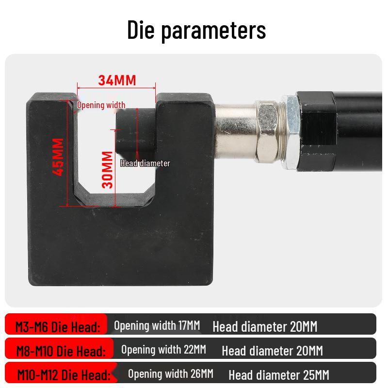 Dual-Column Hydraulic Pneumatic Riveting Machine with Rivet and Nut Gun