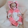 Original Brand 48cm Reborn Dolls Bettie Full Silicone Body Newborn Dolls with Exquisite 3D Painting Visible Venous Blood Simulation Doll Kid Xmas Gift
