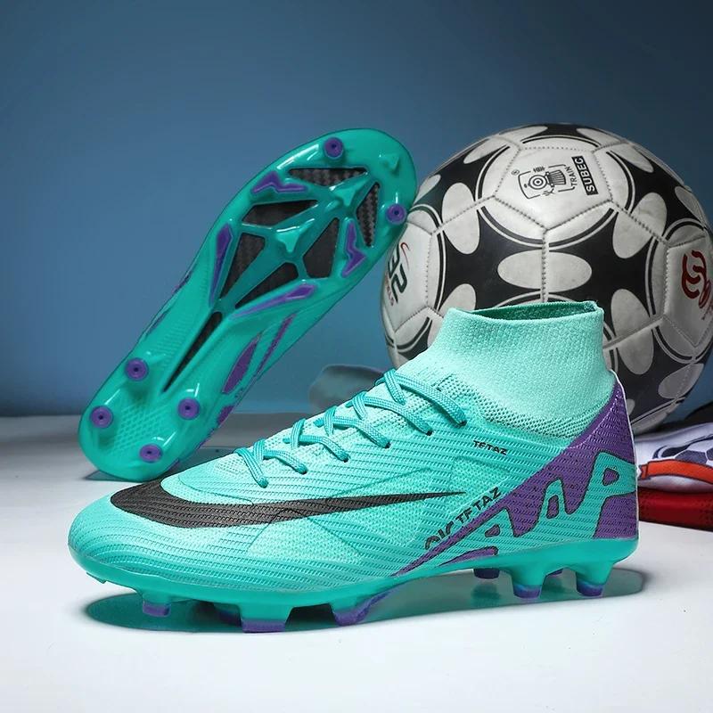 Men Soccer Shoes Society Football Boots Top Quality Professional Grass Training Outdoor Cleats Unisex Casual Boy Football Boots
