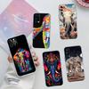 Tier Elefant Handyhülle für Motorola G14 G15 G24 G30 G31 G32 G34 G41 G42 G51 G52 G50 G60S G60 G62 G72 G71 G73 G84 G85 G200 E32