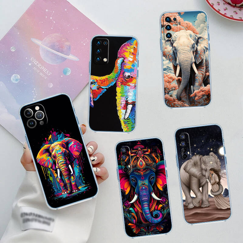 Tier Elefant Handyhülle für Motorola G14 G15 G24 G30 G31 G32 G34 G41 G42 G51 G52 G50 G60S G60 G62 G72 G71 G73 G84 G85 G200 E32