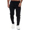 2026 Winter Men Pants Joggers Elastic Waist Casual Fleece Warm Trousers Loose Comfy Workout Tracksuit Sweatpants Sport