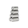 Neodymium Iron Boron Round Magnet: D15x2, D15x3, D15x4, D15x5mm, Nickel Plated, Strong Magnetic Steel.
