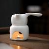 Ceramic Anti Scalding Hand Incense Burner White Candle Heater Club Beauty Salon Essential Oil LampBlessing Tea Warmer Home Decor