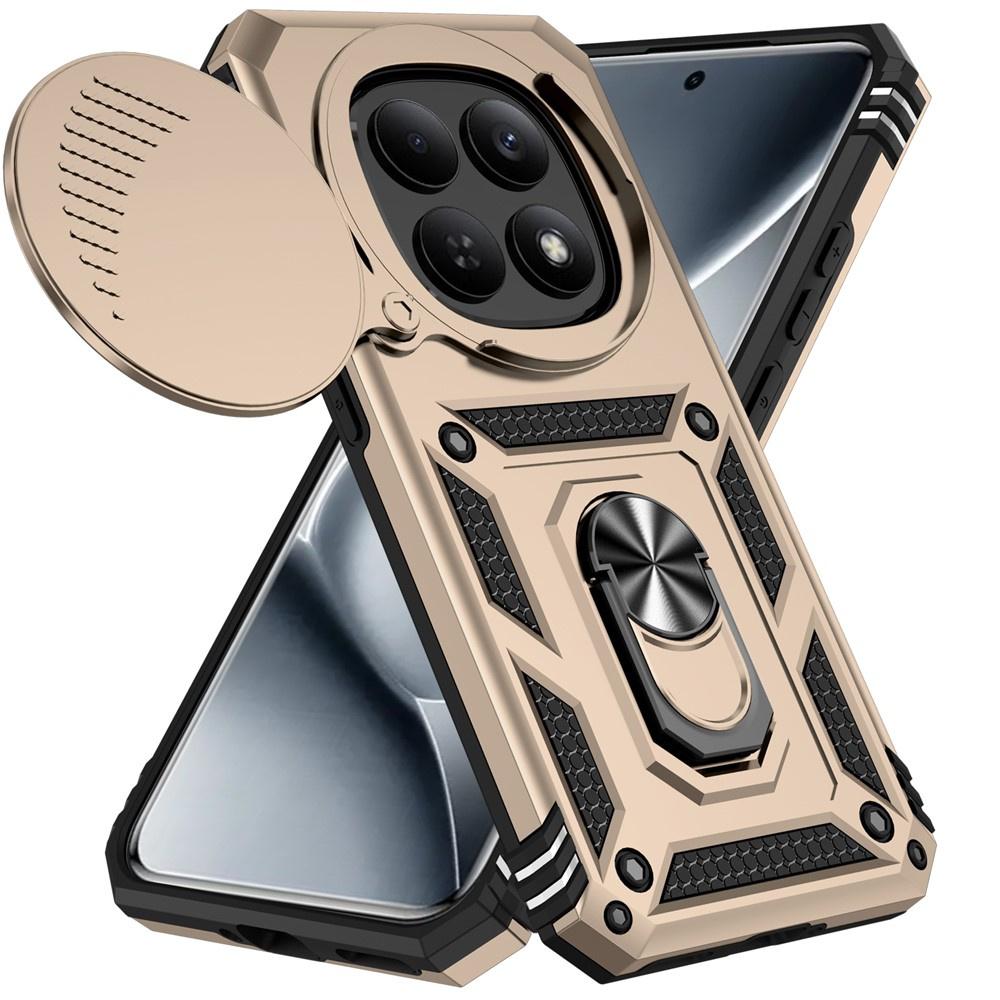 Armored case for Xiaomi Redmi Note 15 Pro 5G, CamShield Slide, gold