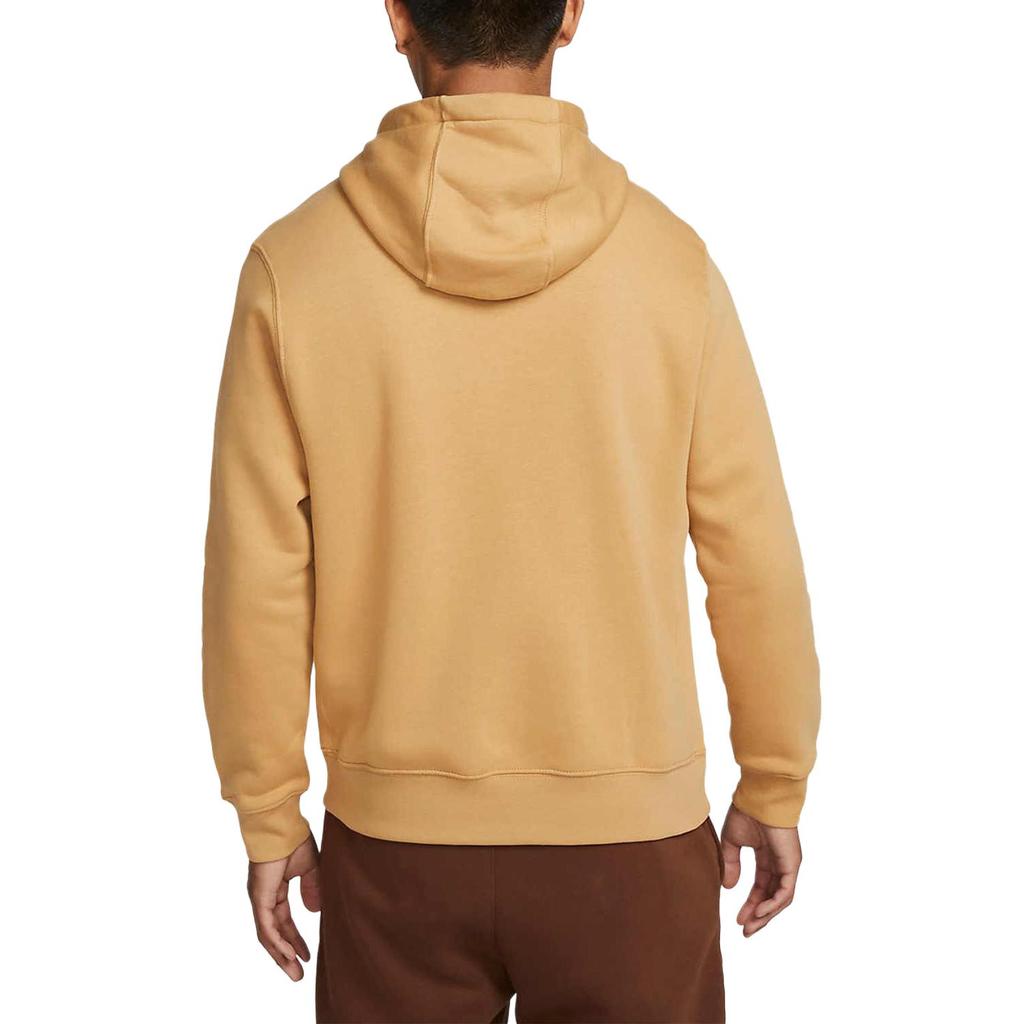 Nike Sweatshirts Men's Yellow Hooded Moderate Regular DX6513-722