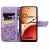 Flip case for Oppo Reno 12FS / 12F, Butterfly, purple