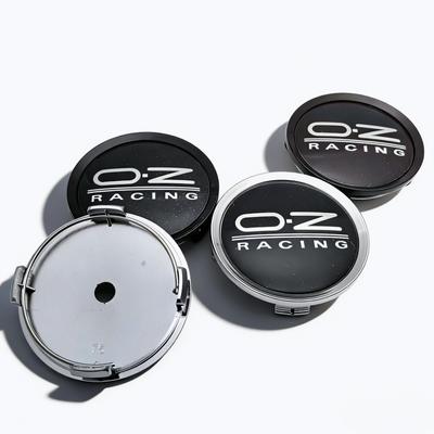 4pcs Black Silver OZ O.Z Racing Logo Emblem Car Wheel Center Caps 75MM 70MM Wheels Hub Cap Rim Hubcap Dust Cover Car Accessories