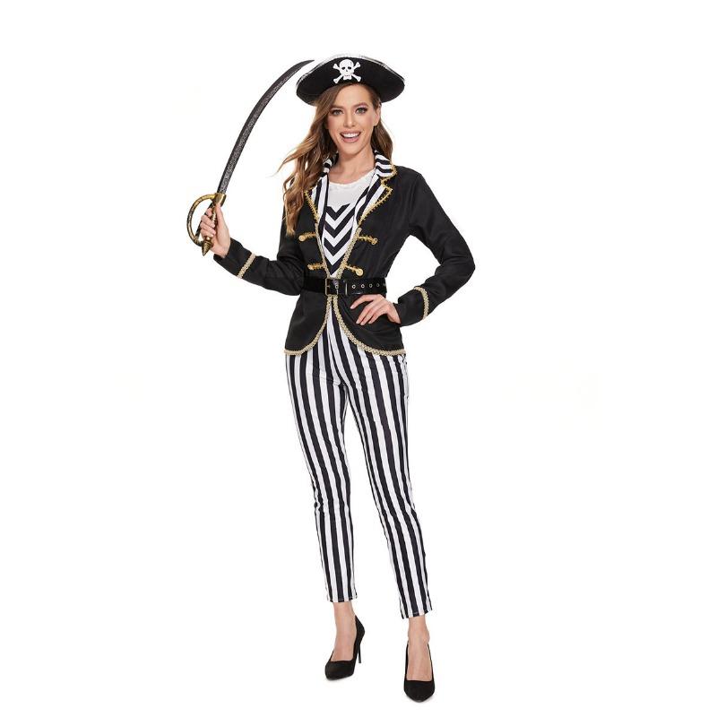 Halloween Piratenkostüm, Erwachsenen-Paarkostüme zum Rollenspiel