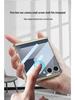 Samsung Z Flip7 Case: 360° Rotating Stand with Wireless Charging, Flip6 Compatible, Transparent Protective Hinge Cover