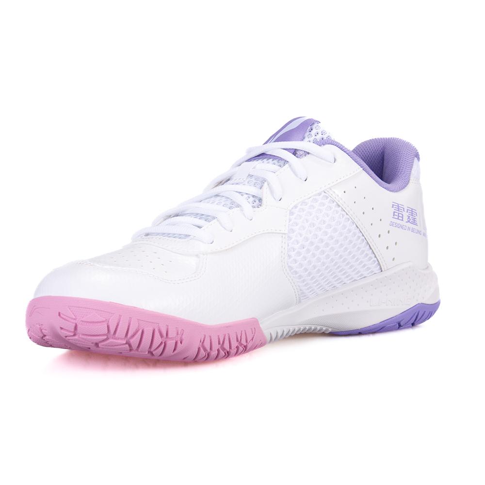 Li Ning Tréninkové sportovní protiskluzové odolné proti opotřebení prodyšné nízké badmintonové boty unisex boty AYTS020-8