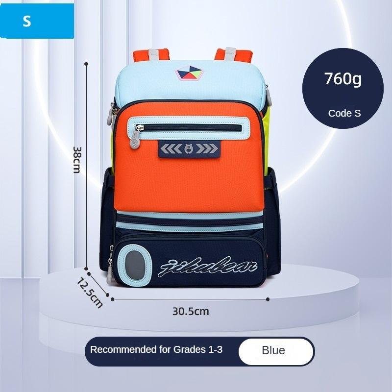 

1 Pack Children s Backpack Primary School Student Light Backpack Spine Protection S