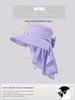 Womens Wide Brim Sun Hat With Ponytail Hole Korean Fashion Outdoor Beach Hat