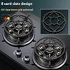Heart Shape Wok Holder Cast Iron Stove Support Gas Hob Support Cooktop Stand For Efficient Stir Fry Preparation