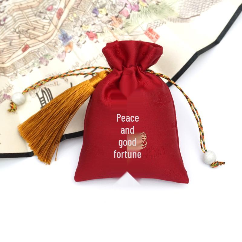 Retro Chinese Style Perfume Sachet Bag – Fortune Scent Pendant in Brocade Fabric.